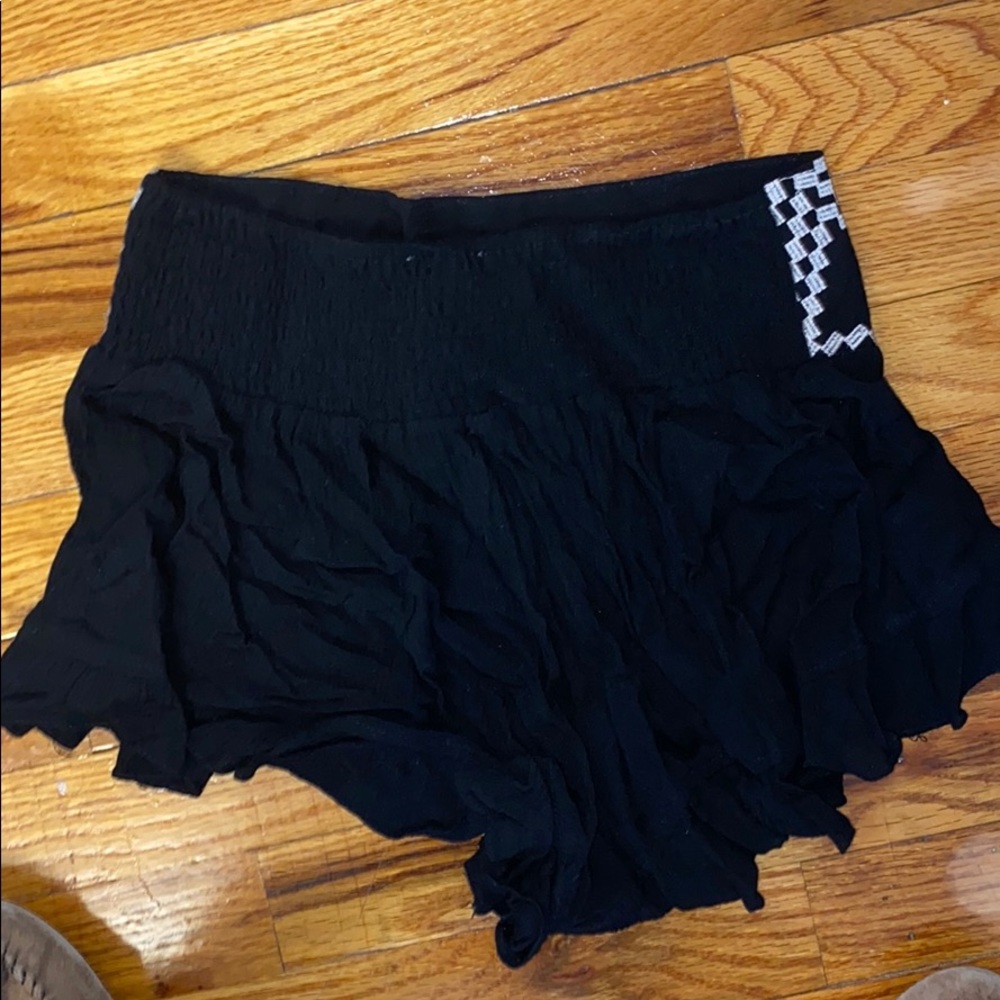 Patterned Flowy Shorts - image 3